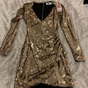 beautiful tigermist Flores dress xs
